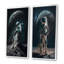 «Spaceman On The Moon», 2 pièces sur toile-2104276176-2104276179
