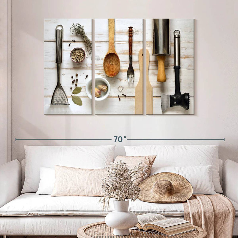 Senne Rustic Kitchenware, 24" H x 38" W