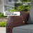 Outdoor Wicker Loveseat With Coffee Table And Cushions-1414848947