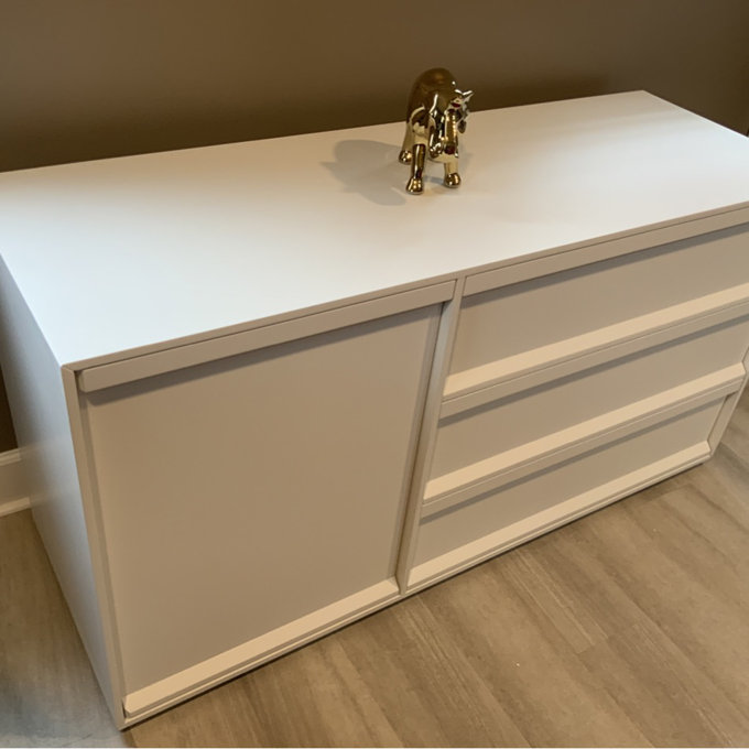 Blu Dot Superchoice 1 Door/3 Drawer Credenza & Reviews | Wayfair Blu Dot Superchoice 1 Door/3 Drawer Credenza & Reviews | Wayfair