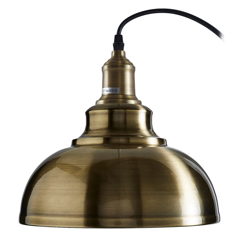Leavens 1 - Light Pendant, Green Brass