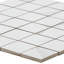 Carreau de mosaïque de plancher et de mur en porcelaine mate 12 po x 12 po Tmolus