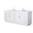 Beckett TK 84'' Double Bathroom Vanity with Quartz Top-99460446-99460447-122739159