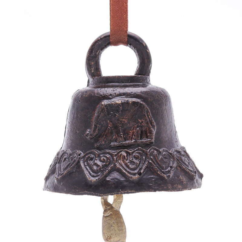Emersynn Weather Resistant Metal Abstract Bell