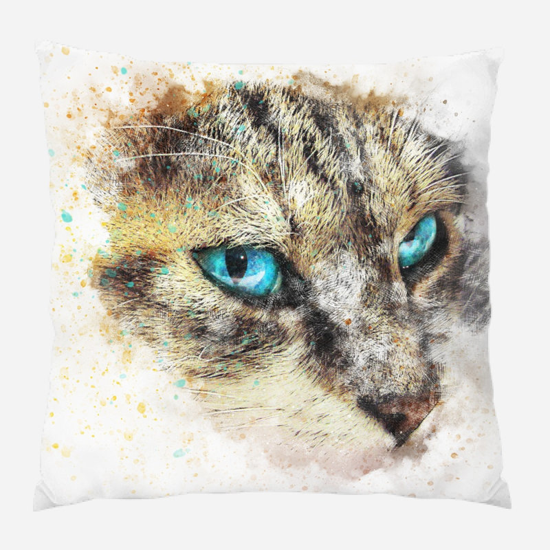 Coussin pour chat Duppstadt, Microsuède, Intérieur