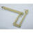 Pot Filler Faucet Extension - Double Handles, Brass, Produce Adequate Flow, Rust Gold Brass Arm, Control Water Smoothly, Rusting, Reduce Splash, Generate Bubbles