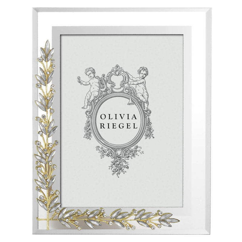 Laurel Picture Frame, 8" x 10", Gold/Silver