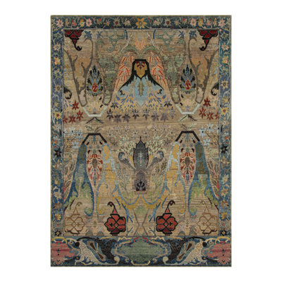 One-of-a-Kind 7'11x11'4 Hand Knotted Area Rug