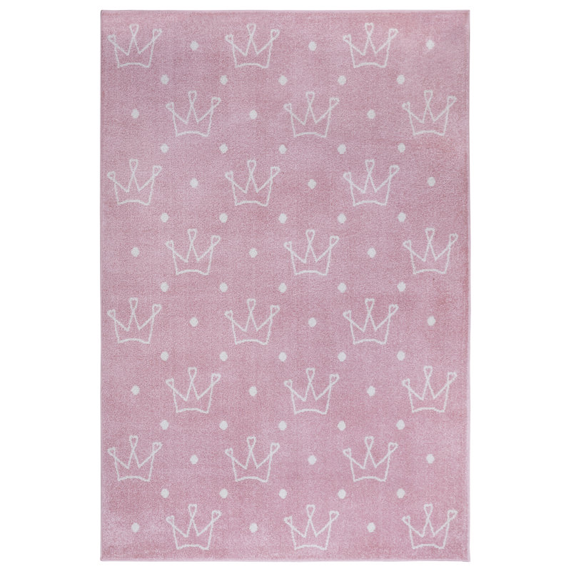 Adventures Children Pink Rug, Rectangular 120 x 170cm
