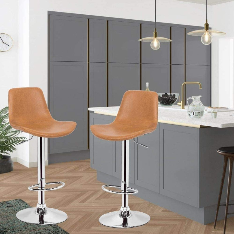 Tabouret de bar Verona, Brun clair
