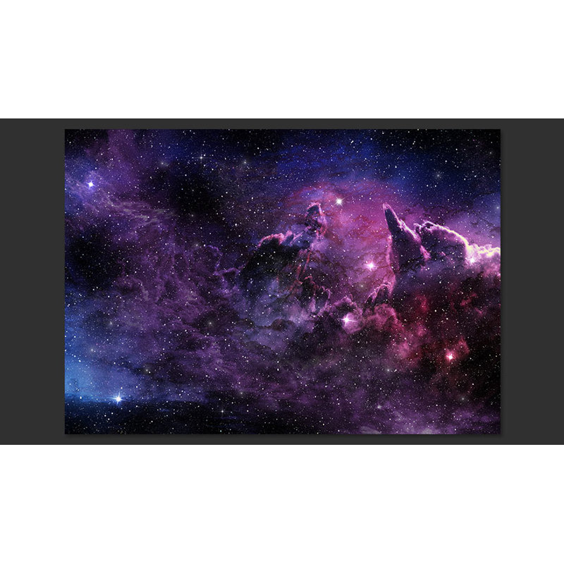 Purple Nebula 280cm x 400cm Wallpaper