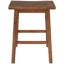 Tabourets de cuisine en bois à hauteur de comptoir pour salle de bain 2 pièces TopMAX Farmhouse Rustic