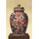 Vase oriental bleu III