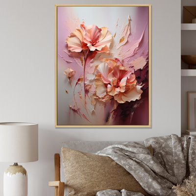 Orchidée élégante, rêve sur toile