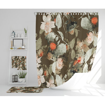 Nen Polyester Shower Curtain Set