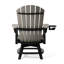 Chaise pivotante Featherstone Adirondack, noire-130678696