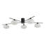 Kendra Glass Semi Flush Mount-58962104