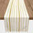 Baftjar Rectangle Striped Polyester Table Runner-9079690-9073765