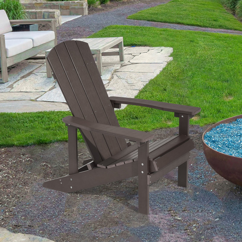 Chaise Adirondack Waskom, Brun