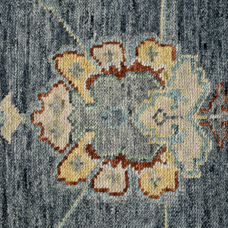 Jaigarh Wool Geometric Area Rug, Rectangle 9' x 12'
