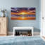 Nautique et plage, coucher de soleil, océan, vagues, ciel, nuages, lumière de plage, couleurs-589879869