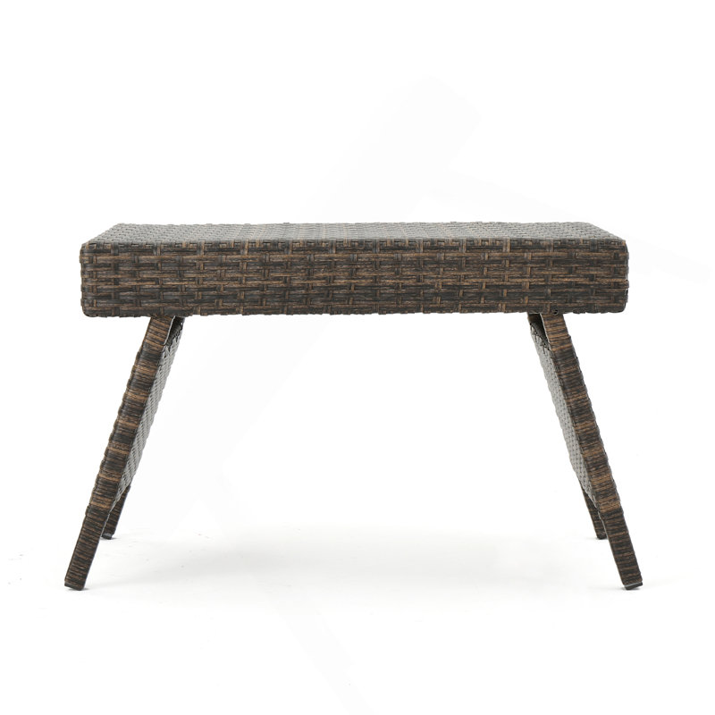 SALEM PE WICKER SNACK TABLE