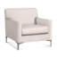 Tampa Boucle Cotton Armchair-1274150566