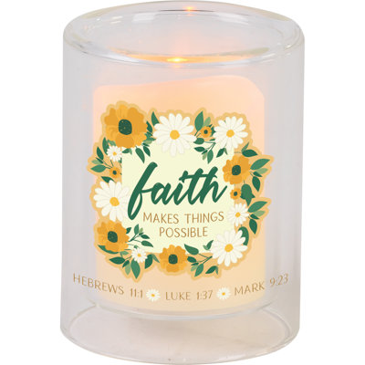 Candleholder Votive Faith Makes Things