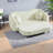 Compression Convertible Sofas, Chenille Modern 86 Inch Home Recliner