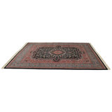 Oriental Area Rug in Black