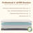 Cooling Memory Foam Mattress [Newversion], Fiberglass Free, Medium Firm, Breathable Cooling Layers, Certified Safe Materials-480829011-480829013