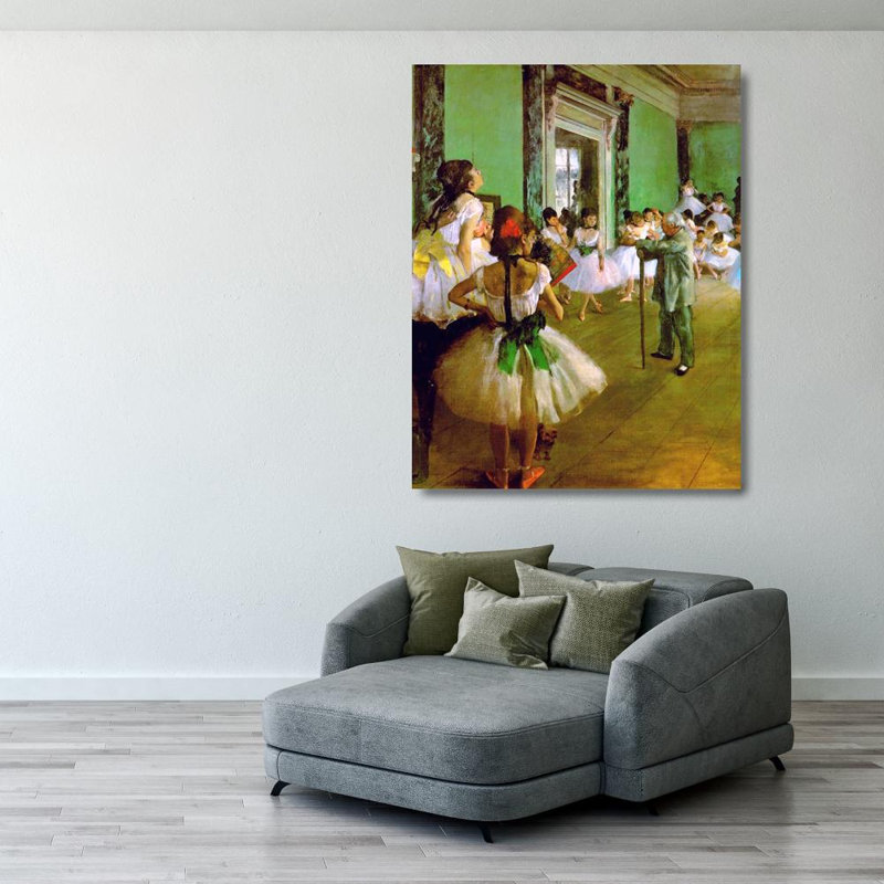 Dance Class, 36" H x 28" W