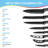 17 Pcs Kitchen Knife Set, Stainless Steel, Rust Resistant