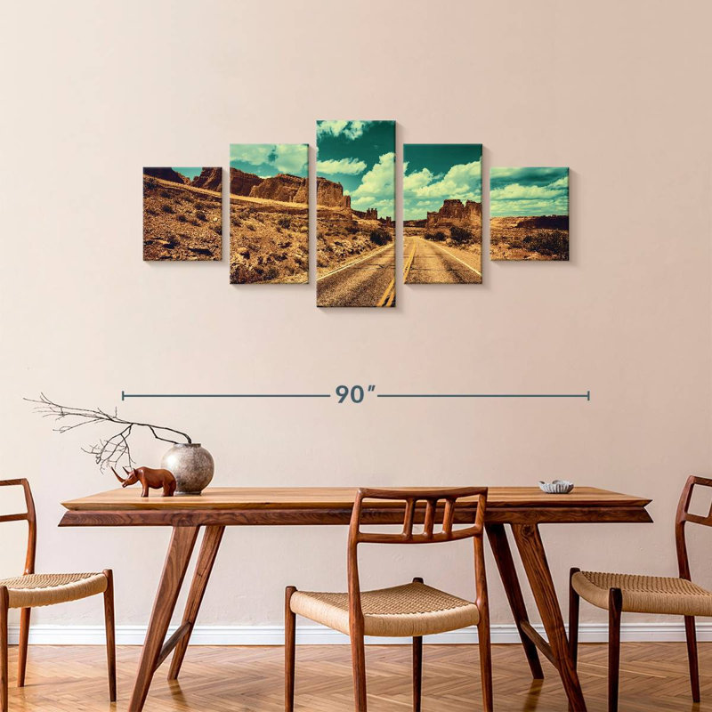 Retro Desert Road