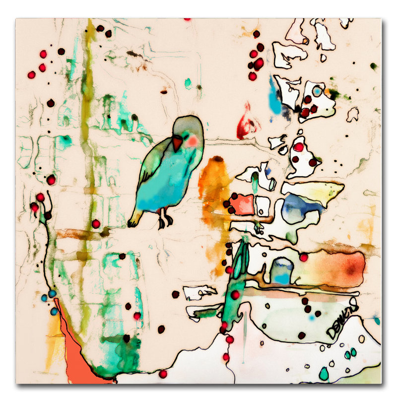 Breagh 'Palm Spring' Print on Wrapped Canvas, 35" H x 35" W