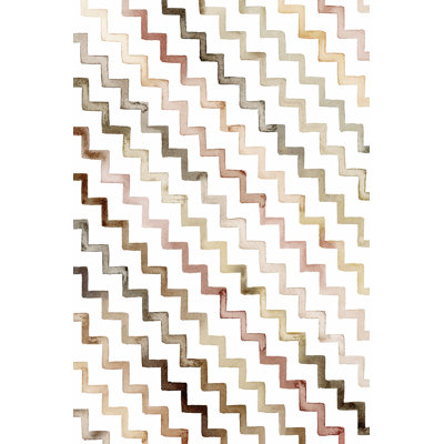 Desert Chevron II by Grace Popp - Wrapped Canvas Print