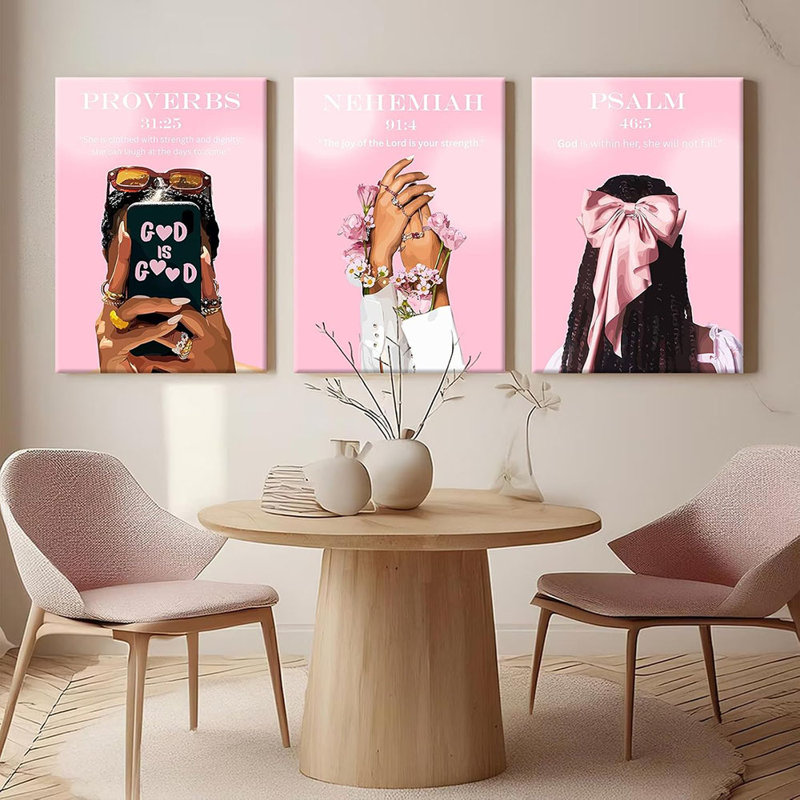 3 Piece Wrapped Canvas Print
