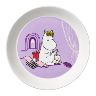 Moomin 7.7" Salad or Desert Plate Misabel Yellow