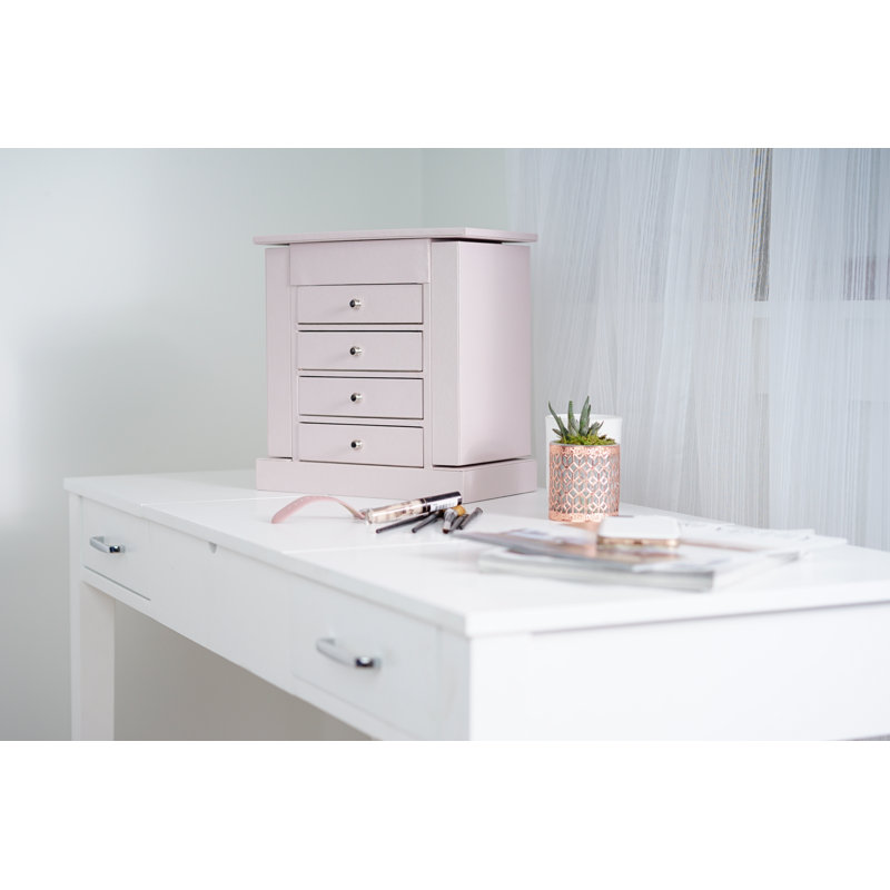 Boîte à bijoux, Rose