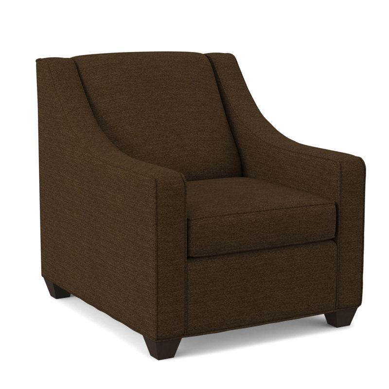 Fauteuil l 31 po Phillips, Chocolat antique, Cafelle