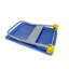 Chariot pliable à poussoir avec plateforme, 880 lb Capacité de poids, 2 roues de frein pivotantes-126007639