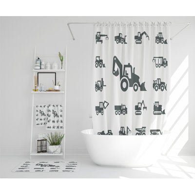 Nerriah Polyester Shower Curtain Set