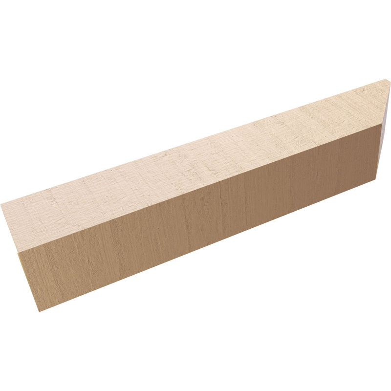 Queue de chevron Concord Woodgrain TimberThane, brun clair apprêté, H 9 po x l 39 po x P 9 po
