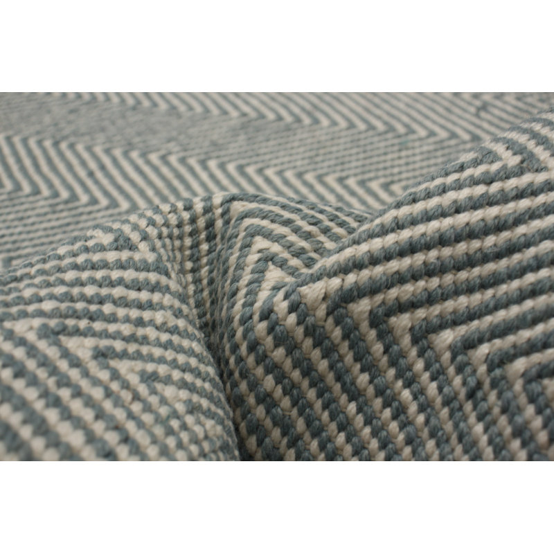 Wool Chevron Indoor Rug