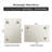 Trelon Mirror with Hooks-1435895346