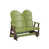 Kiwi Green Top/Chocolate Brown Base