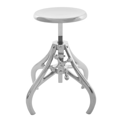 Cozart Adjustable Height Counter Stool with Metal Frame