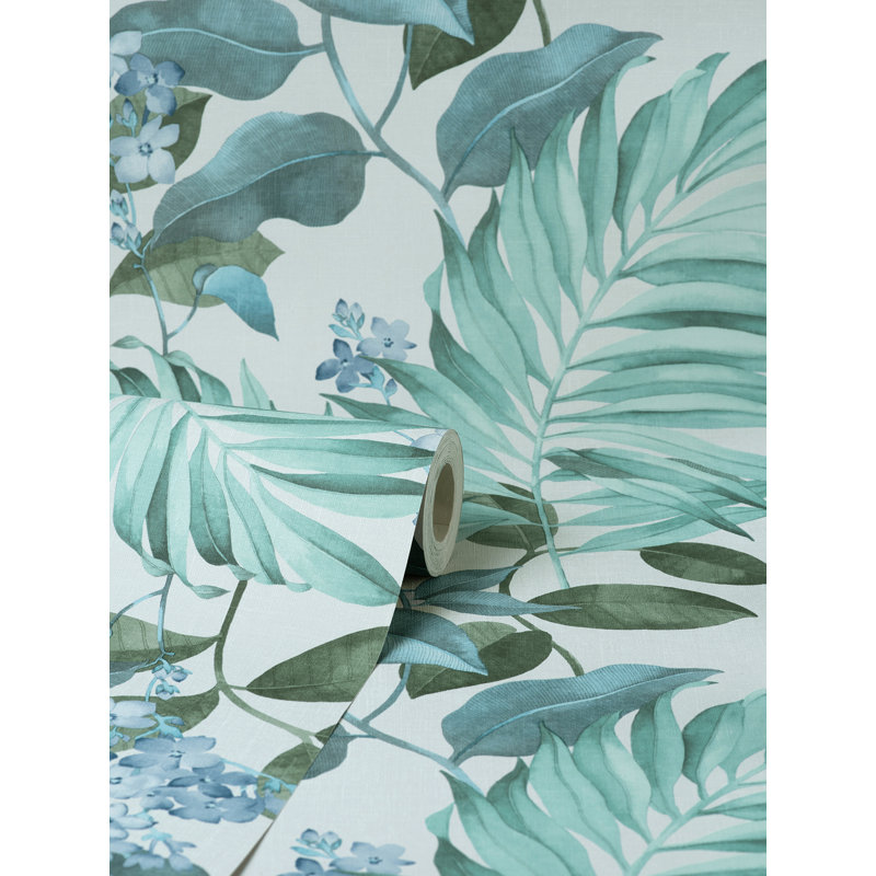 Rouleau de papier peint L 33 pi x l 20,86 po Vicenta, gris