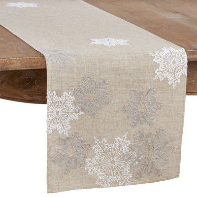 Jamestown Geometric Christmas Table Runner