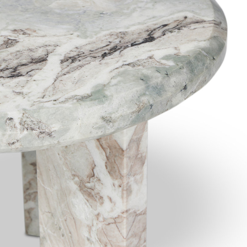 Dakota Marble Coffee Table, White